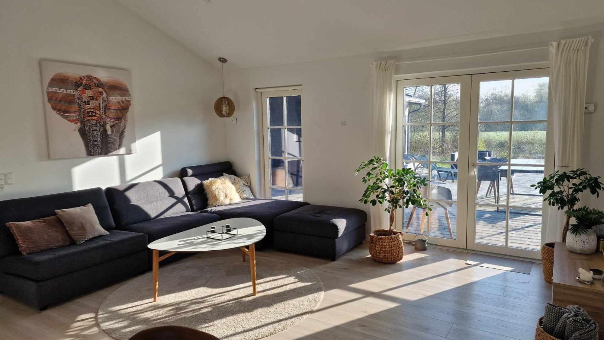 Sommerhus Ved Mosso Med Sokig Skanderborg Bagian luar foto